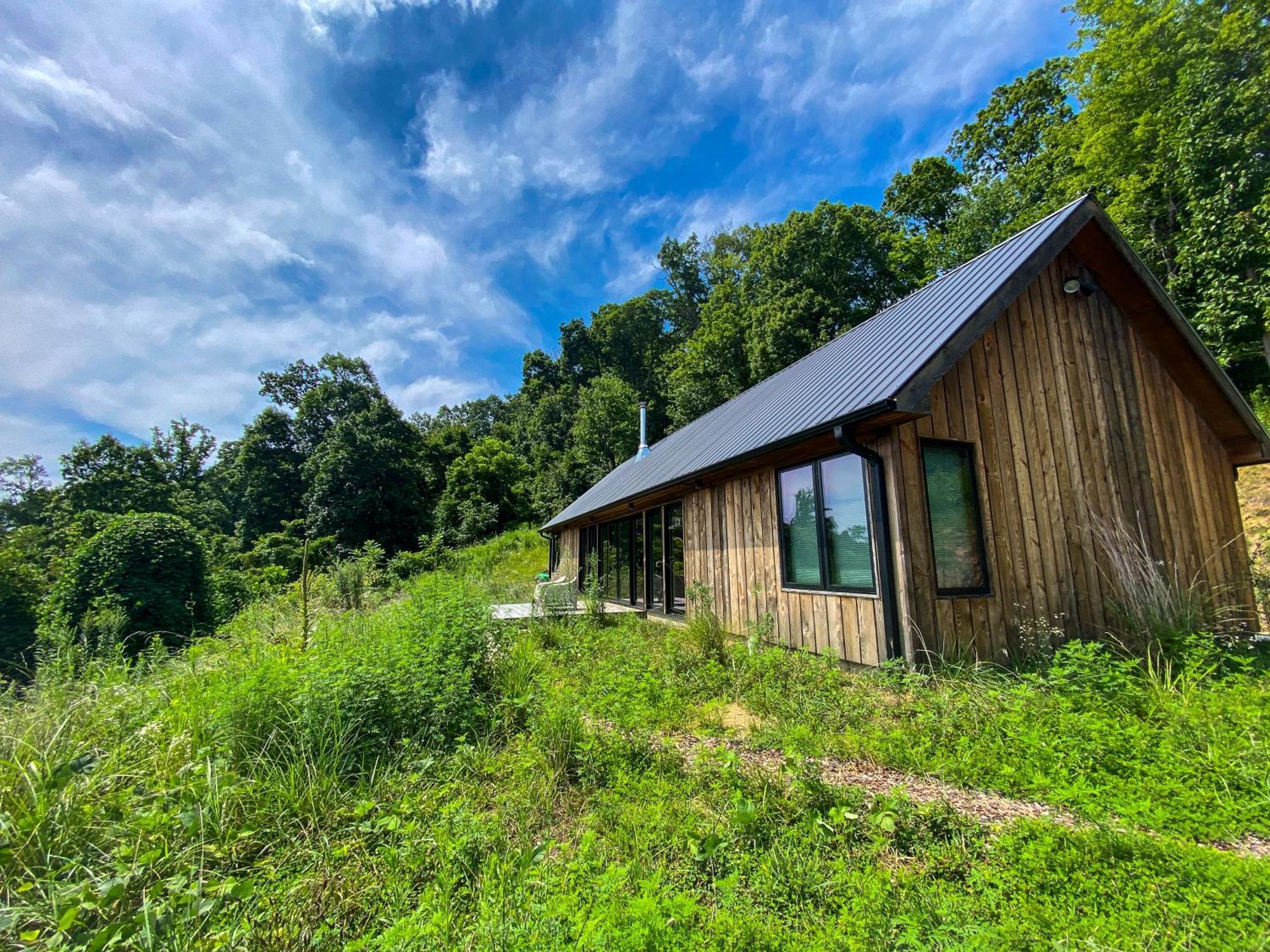 Morgan Branch Cabin In Marshall Villa Ngoại thất bức ảnh